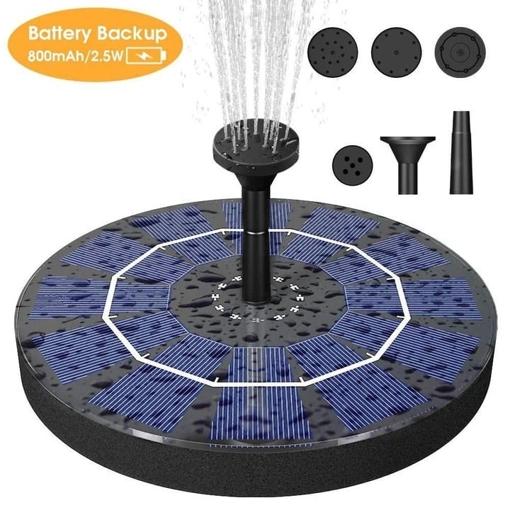 🎉Limited Time 49% OFF 🐦️Solar-Powered Bird Fountain Kit