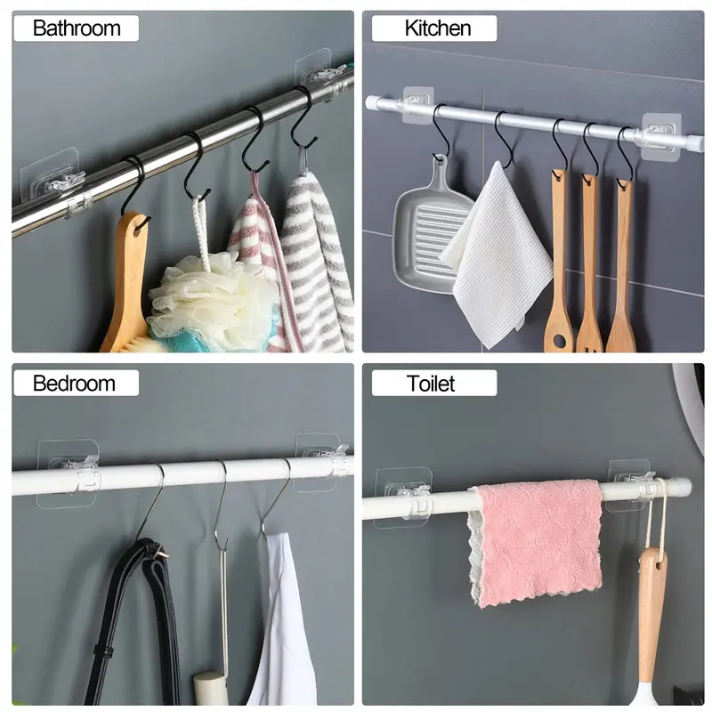 Heavy-duty clip-on, no-drill bracket fixing clip