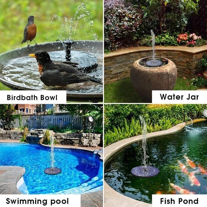 🎉Limited Time 49% OFF 🐦️Solar-Powered Bird Fountain Kit