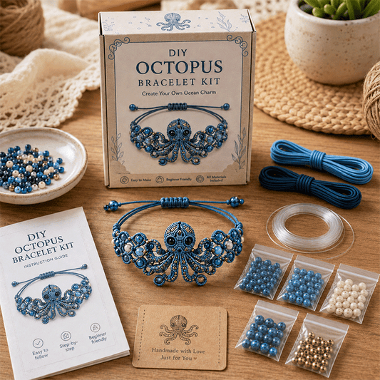 🔥Summer Hot Sales - 🐙DIY Beaded Bracelet Making Kit