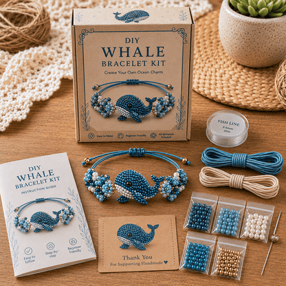 🔥Summer Hot Sales - 🐙DIY Beaded Bracelet Making Kit