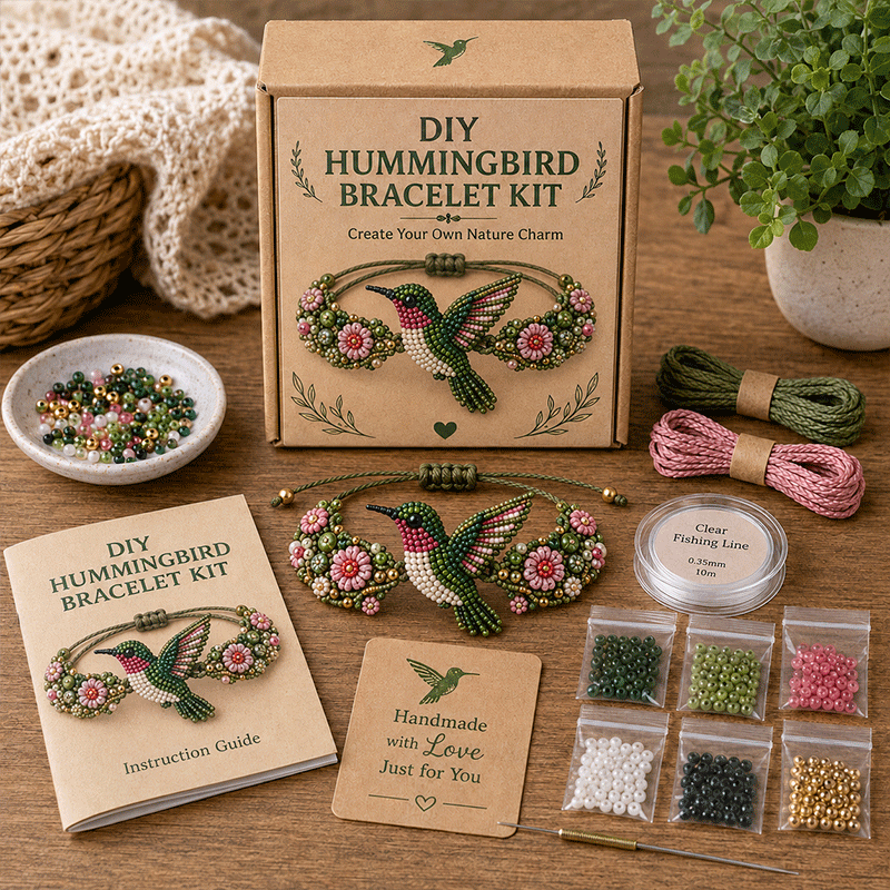 🔥Summer Hot Sales - 🐙DIY Beaded Bracelet Making Kit