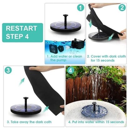 🎉Limited Time 49% OFF 🐦️Solar-Powered Bird Fountain Kit