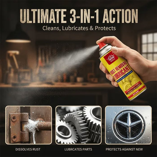 🔥Anti-Rust Lubricant Spray & Rust Remover
