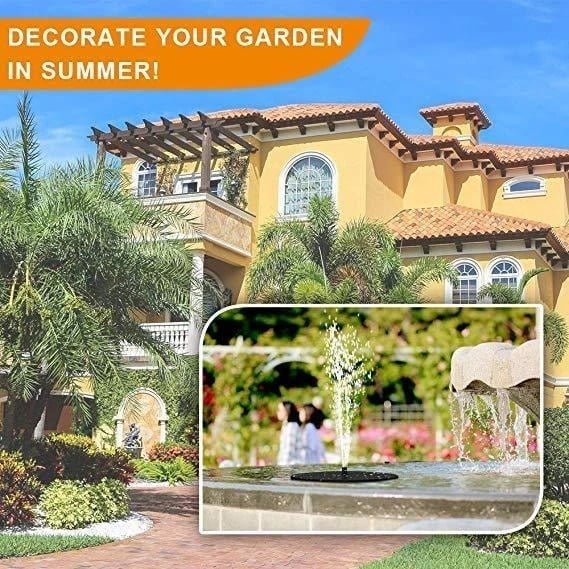 🎉Limited Time 49% OFF 🐦️Solar-Powered Bird Fountain Kit